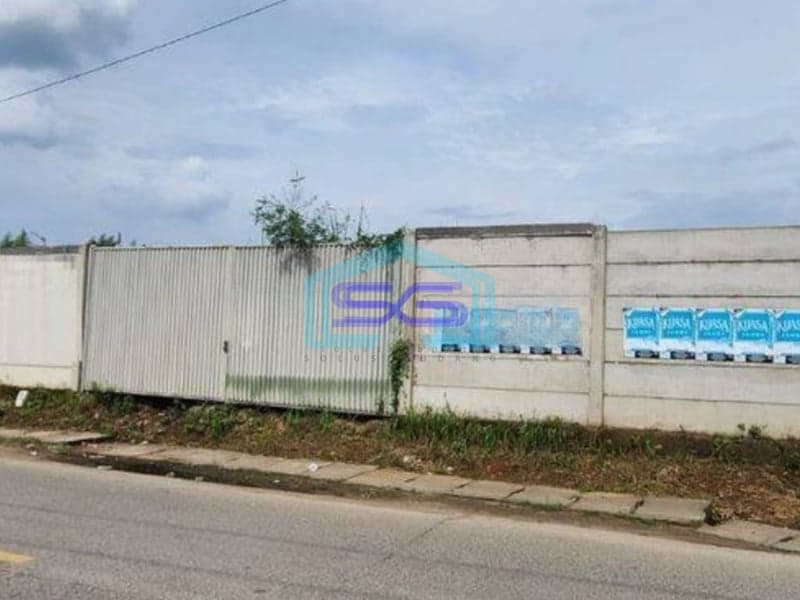 Dijual Tanah Mainroad Cocok Untuk Gudang di Soreang Cipatik Bandung LT 1011m2 Zona Industri