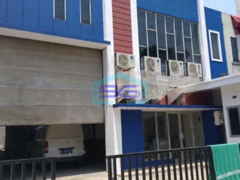 Disewakan Gudang Ada Kantor Luas Tanah 540 m² Lokasi Bebas Banjir di BSD Tangerang