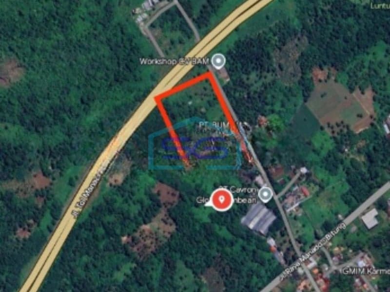 Dijual Tanah di Airmadidi Desa Plasetan, Minahasa Utara Dengan Luas 13000 m²