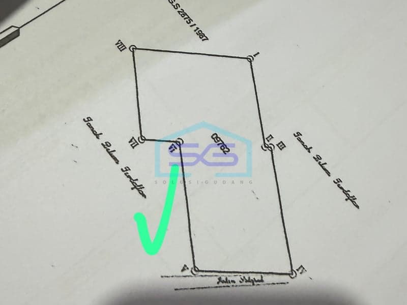 Land for Sale in Palembang City, South Sumatra Land Area ±800 m²