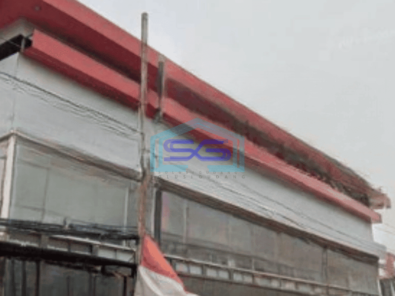 Dijual Gudang di Benda Tangerang Akses Container 40 Feet Luas Tanah 2500 m²