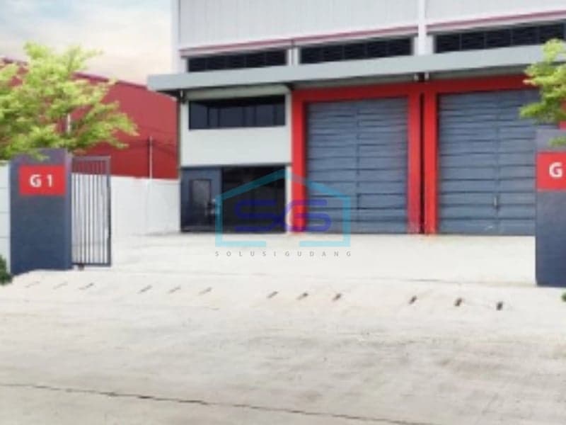 Dijual Gudang + Kantor 2 Lantai Dekat Bandara Salembaran Dadap Tangerang Luas Tanah 530m2