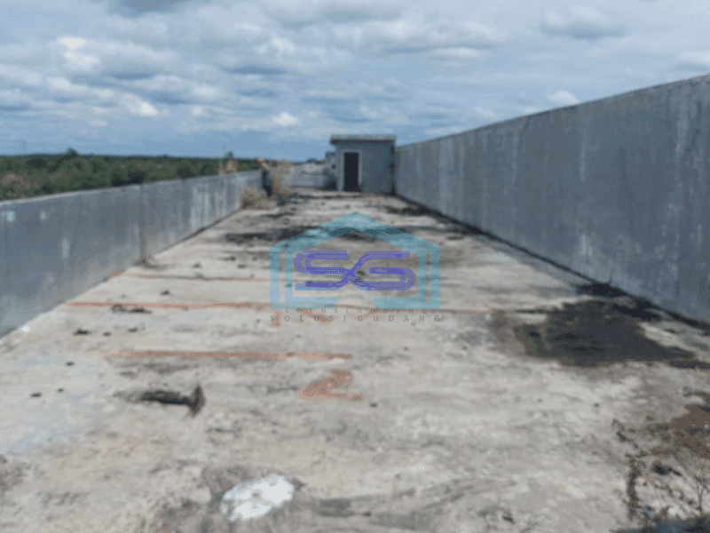 Disewakan 2 Unit Gudang Besar Gandeng di Komplek Pergudangan Palembang Star 2 Banyuasin LT 1058m2