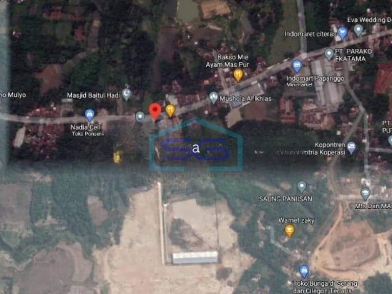 Dijual Tanah Kavling di Jl Prof Ir Soetami, Rangkas Bitung Jawa Barat LT 400.000 m2