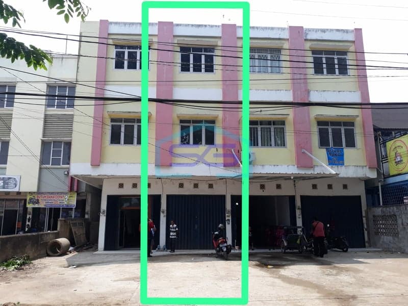Dijual 1 Unit Ruko 3 Lantai Kota Palembang, Sumatera Selatan Luas Tanah 79 m2