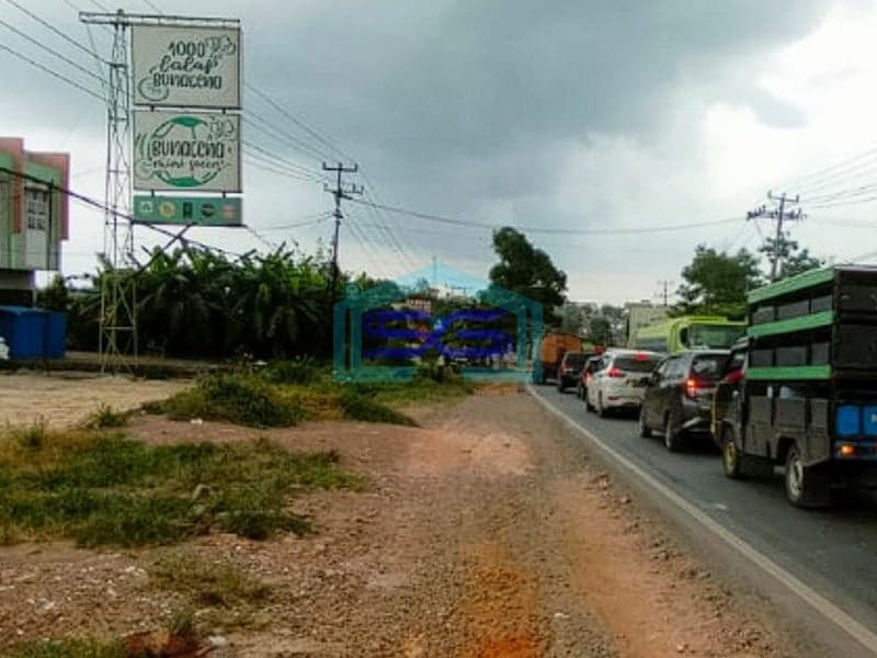 Dijual Ruang Usaha Pinggir Jalan Ex Resto di KM 18 Palembang Betung LT 4185m2