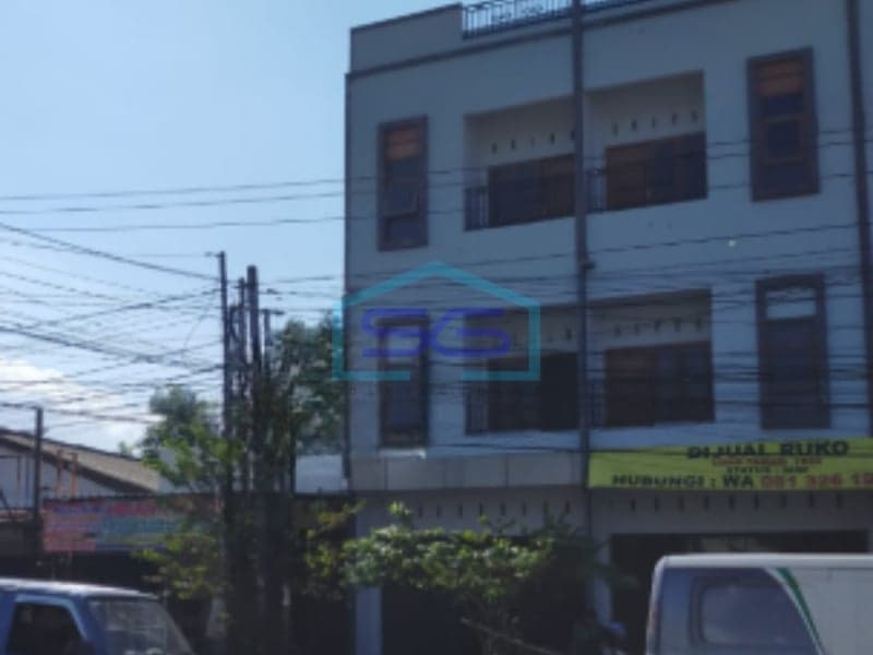 Dijual Tanah dan Bangunan Ruko di Kawasan Bisnis, Banguntapan, Bantul Yogyakarta LT 522m2