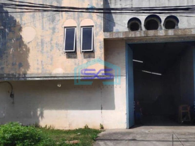 Dijual Gudang Ada Office Siap Pakai 2 Lantai di Bandara Mas Tangerang LT 560m2