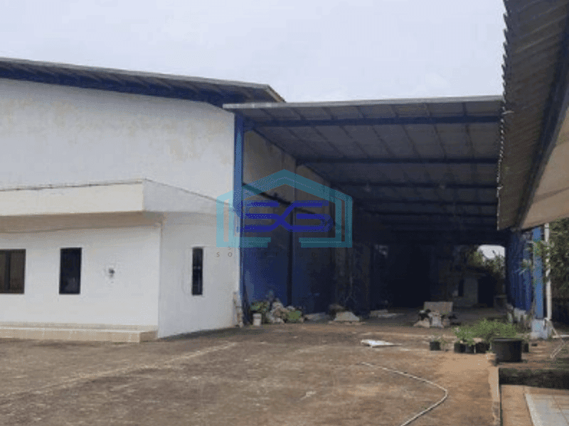 Dijual Gudang Luas Bangunan 1296 m² di Legok Tangerang Akses Container 40 feet