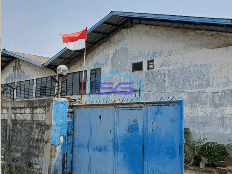 Dijual Gudang ex Pabrik Di Batu Ceper Tangerang Luas Tanah 8885m2