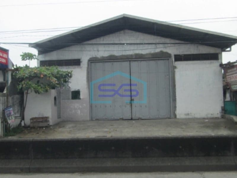 Disewakan Gudang di Raya Semarang Mranggen, Semarang Jawa Tengah LB 750m2