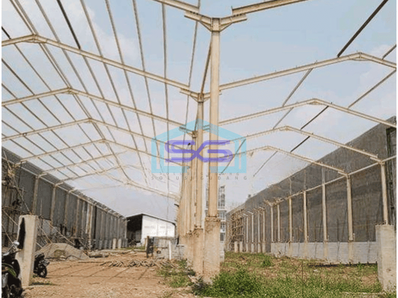 Disewakan gudang 780m2 di Pakuhaji