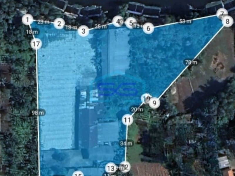Dijual Tanah Ex Pabrik di Pangauban Batujajar Bandung Luas Tanah 10200m2