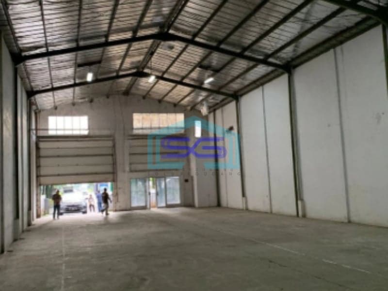 Disewakan Gudang di Pergudangan Taman Tekno Serpong BSD Tangerang Sudah Renovasi SHM LT 468m2