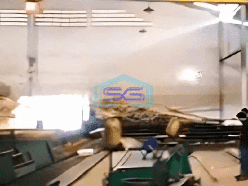 Dijual Gudang 1 Lantai Akses Container 40 Feet di Legok Tangerang Luas Tanah 2050 m²