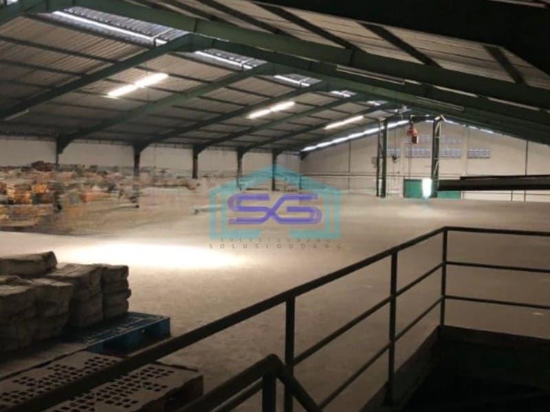 Disewakan Gudang Luas Tanah  1540 m² Lokasi di Kosambi Tangerang