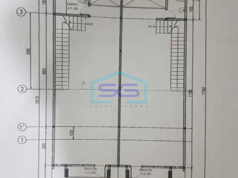 Disewakan Ruko Strategis di Margahayu, Bandung Jawa Barat Luas Bangunan 200 m²