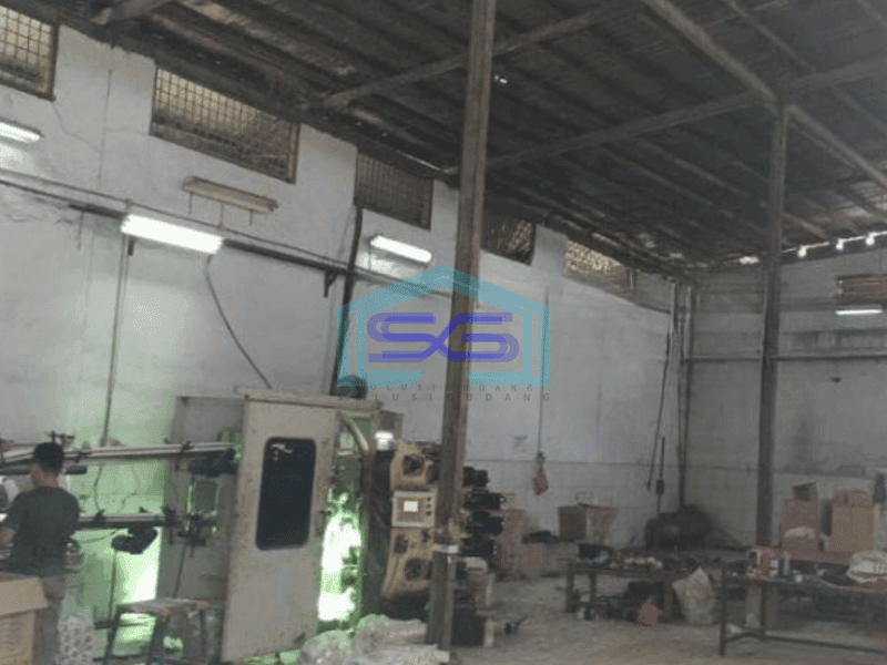 Dijual Gudang Luas Bangunan  1500 m² di Dadap Tangerang Ada Kantor