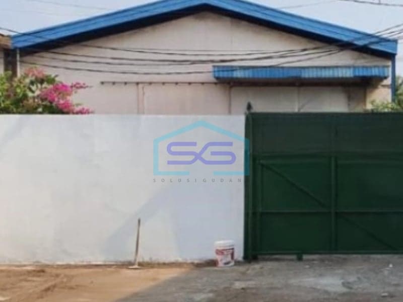 Disewakan Gudang Kondisi Bagus Luas Bangunan 450 m² Siap Huni di Kosambi Tangerang