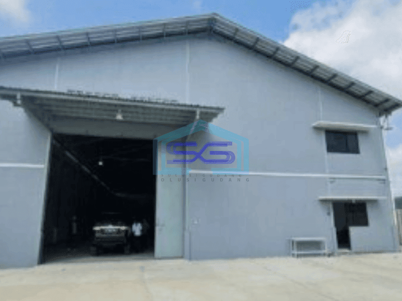 Disewakan Gudang Baru Ada Kantor Luas Bangunan  1008 m² di Periuk Tangerang
