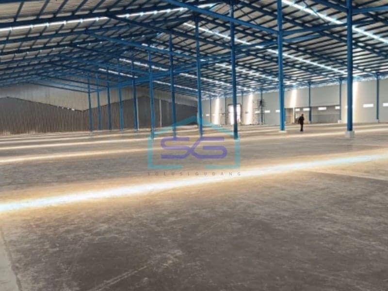 Disewakan Gudang Siap Pakai Luas Bangunan 7260 m² Lokasi di Jatake Tangerang