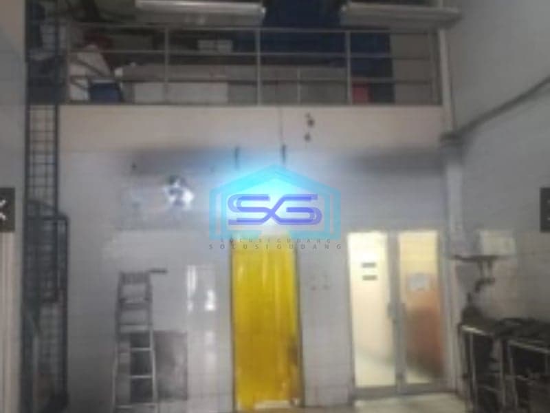 Dijual Gudang Ada Mess Karyawan Di Taman Tekno Tangerang Luas 600m2