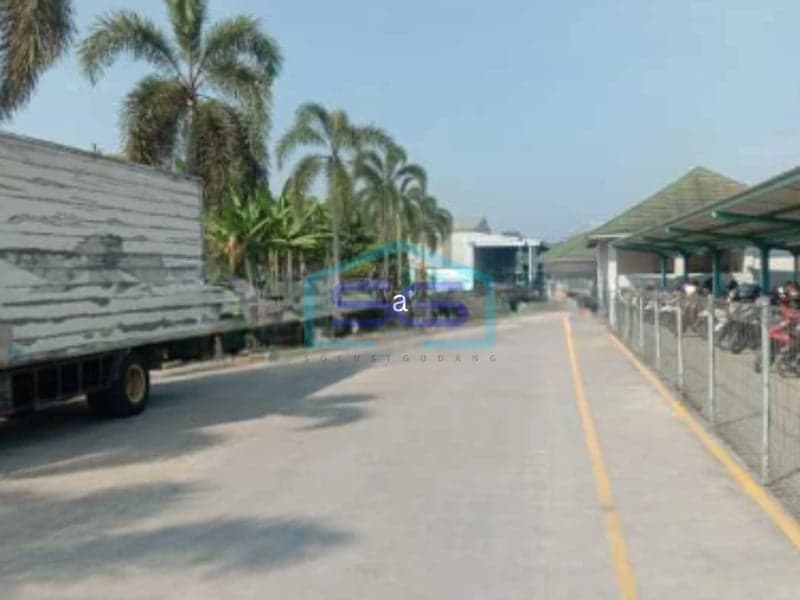 Dijual Pabrik/Gudang Murah Akses Kontainer Dekat Pintu Tol di Serang LB 12.000 m²