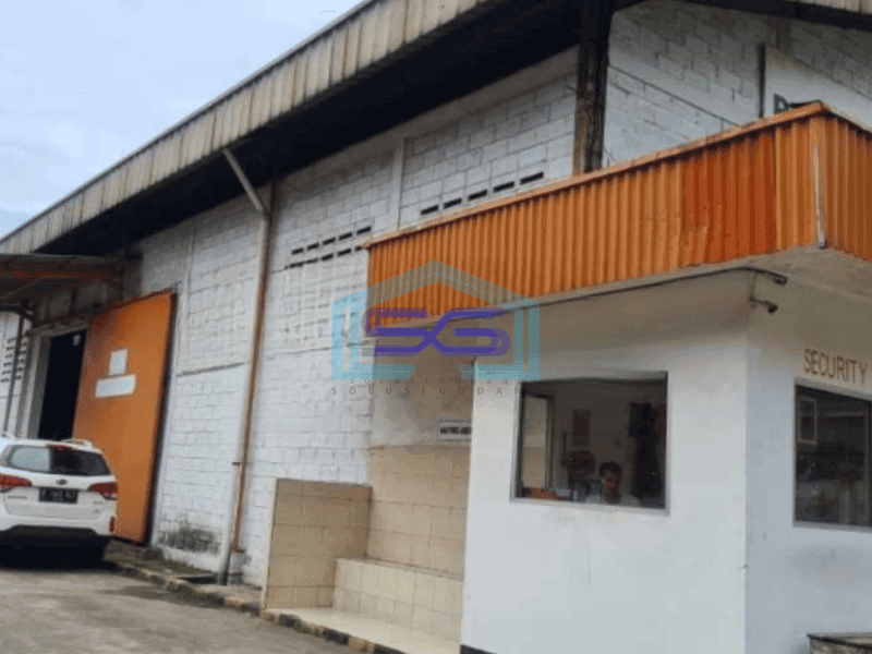Dijual Gudang Akses Container 40 Feet Luas Bangunan  2484 m² di Cikupa Tangerang