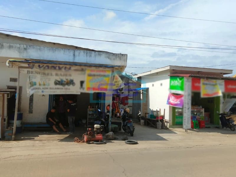 For Sale Commercial Land and Building in Rambutan, Banyuasin Regency, South Sumatra Land Area: 261 m2