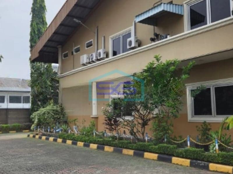 Dijual Gudang Pabrik Luas Tanah 6000 m² Bebas Banjir di Cikupa Tangerang