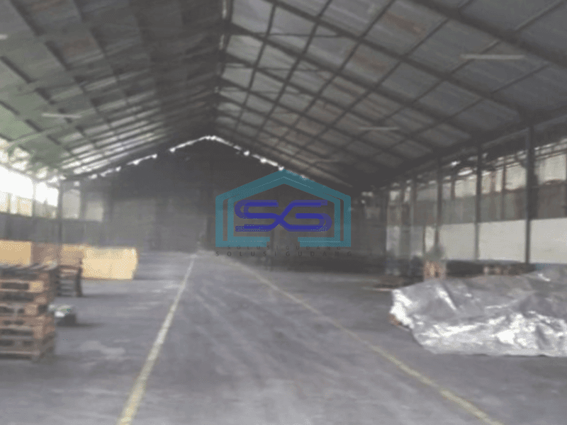 Disewakan Gudang Luas Bangunan 1680 m² di Jalan Utama Bekasi