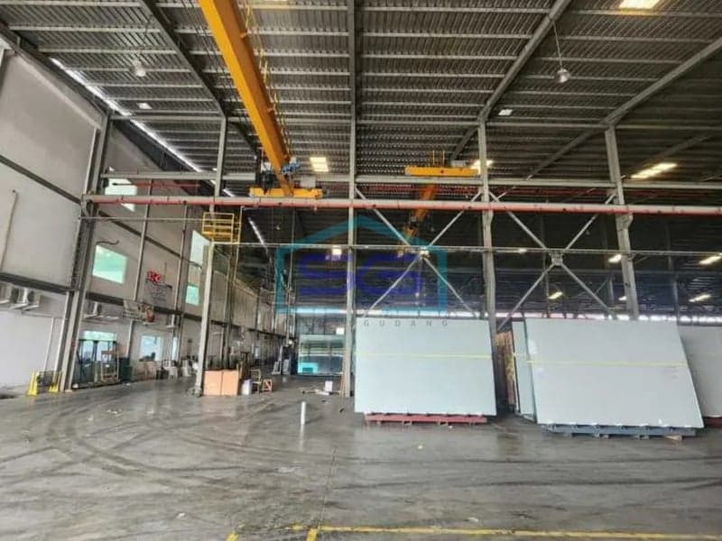 Disewakan Gudang Cocok Produksi di Kawasan Industri Cikande Serang Banten Luas Bangunan 17000 m²