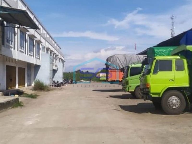 Disewakan Gudang Besar Kota Palembang, Sumatera Selatan Luas Bangunan 1250 m2