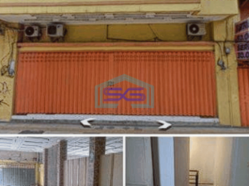 Disewakan Ruko 2 Lantai Strategis di Pusat Kota Mojokerto LB 180m2