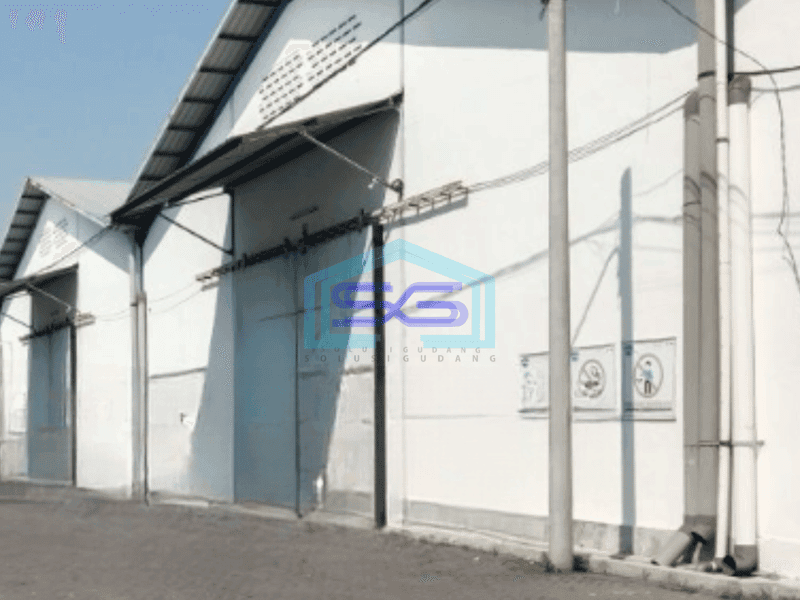 Disewakan Gudang Lokasi Tidak Banjir di Surabaya Kota Luas Bangunan 23000 m²