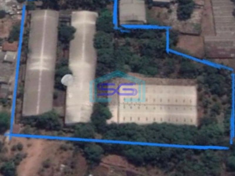 Dijual Ex Pabrik Hitung Tanah Serpong Pinang Tangerang LT 24076m2