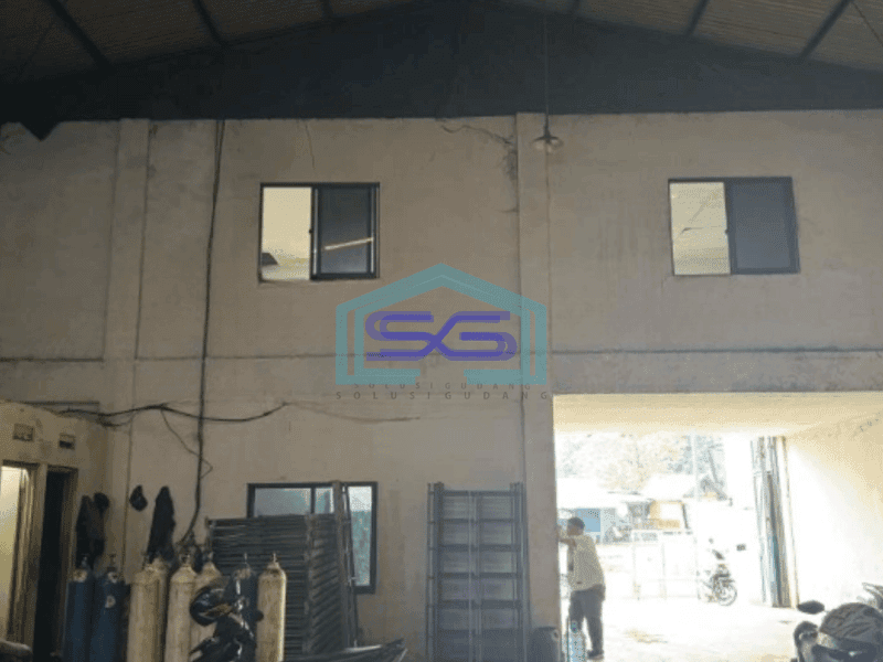Dijual Gudang Murah Akses Container 40 Feet di Jatake Tangerang Luas Bangunan  360 m²