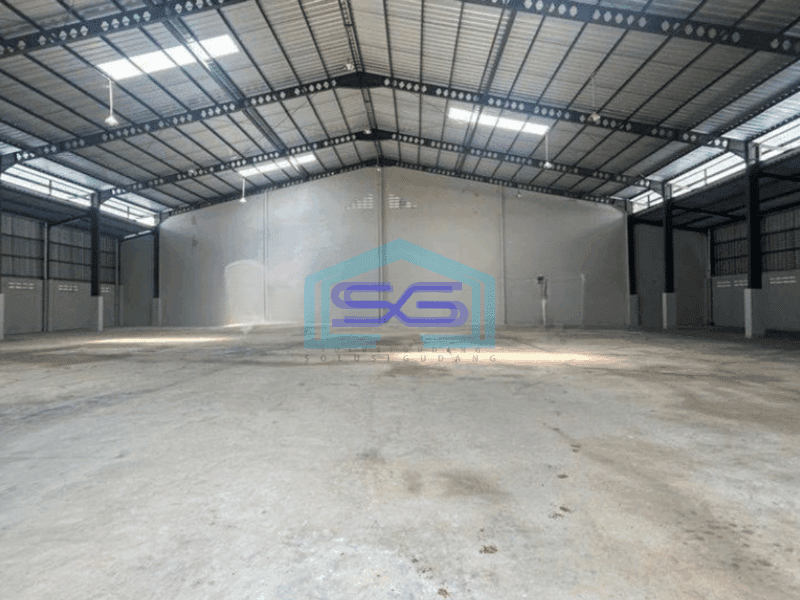 Disewakan Gudang Cipondoh Tangerang LT 1600m2 + Office Masuk Kontainer 40 Ft