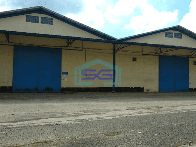 Disewakan 2 unit Gudang Jalan Pangeran Ayin Kenten Laut Banyuasin Sumatera Selatan LT 1000m2