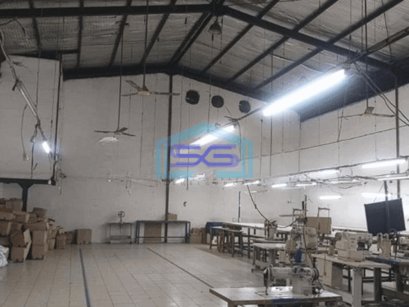 Disewakan Gudang Jl Raya Cikunir Bekasi Straregis Dekat Toll Bebas Banjir LB 850m2