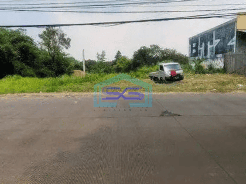 Dijual Tanah Jalan Raya Gunung Sindur Bogor LT 11416m2