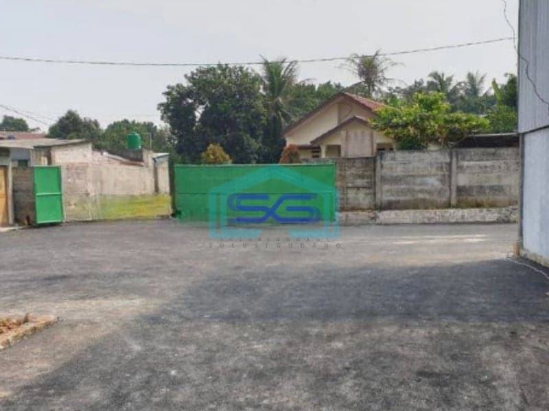 Disewakan Gudang Luas Bangunan  1080 m² di Gunung Sindur Bogor