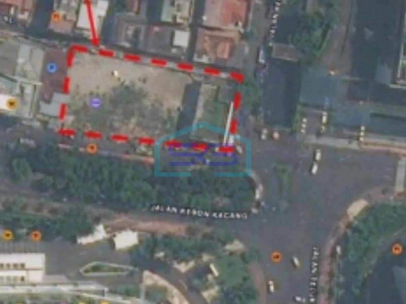 Rare Land Plot for Sale in Central Jakarta Area 2030sqm
