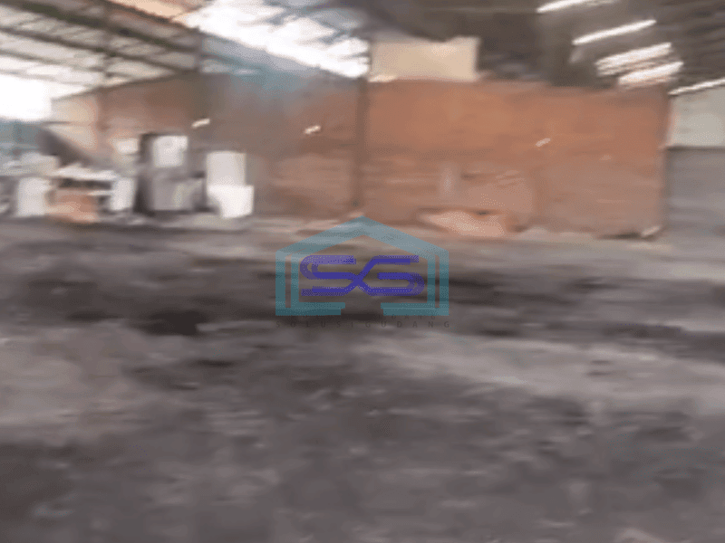 Disewakan Gudang Akses Container 40 feet di Jatiuwung Tangerang Luas Bangunan 3.150 m²