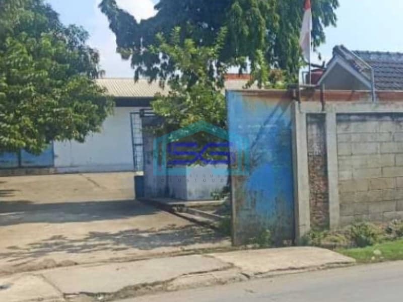 Dijual Termurah ! Gudang Pinggir Jalan Raya Di Legok Tangerang LT 935m2