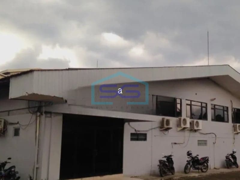 Disewakan Gudang 2 Unit Luas Bangunan 600 m2 di Jalan Industri Raya Tangerang