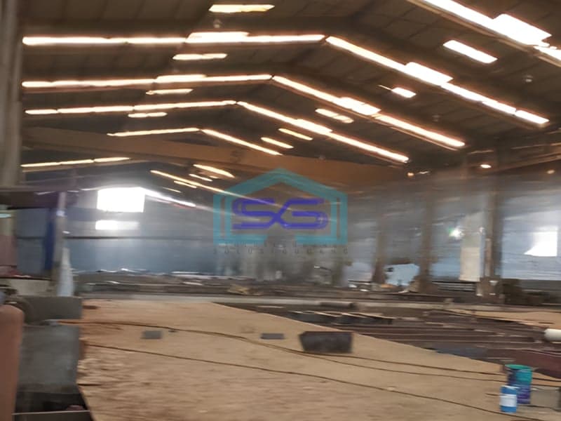 Dijual Pabrik Luas Bangunan  33000 m²  Lokasi Bebas Banjir di Jayanti Tangerang