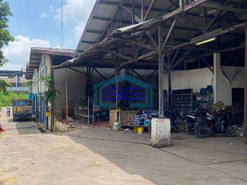 Dijual Gudang Siap Pakai di Bekasi Barat Akses Tol dan Kontainer LT 1874m2
