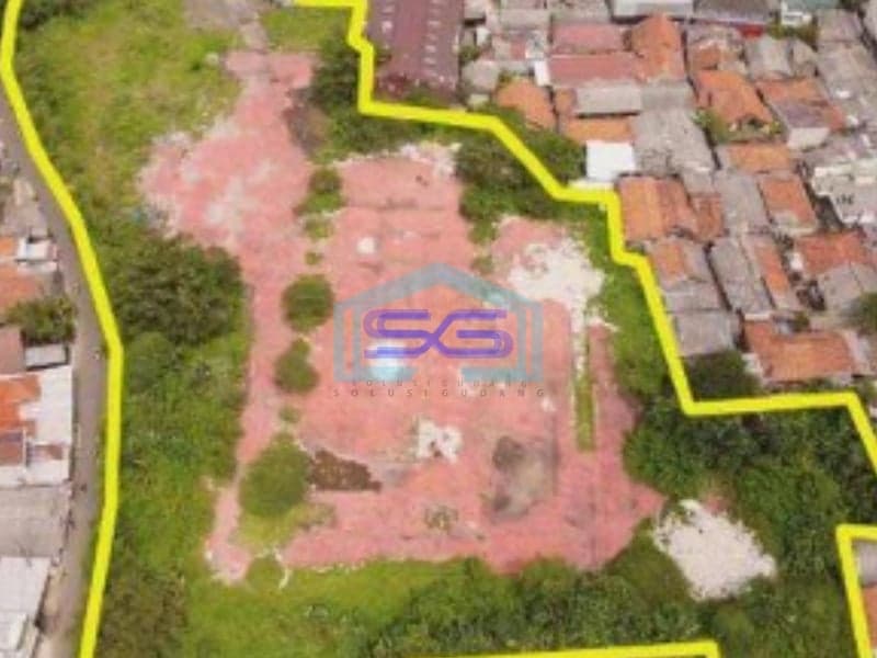 Disewakan Lahan Tanah Sudah Padat di Cibinong Bogor LT 11880m2