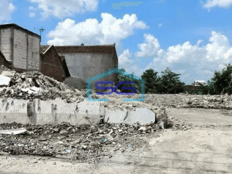 Dijual Tanah rata dengan pondasi sudah ditinggikan dekat Solo Baru